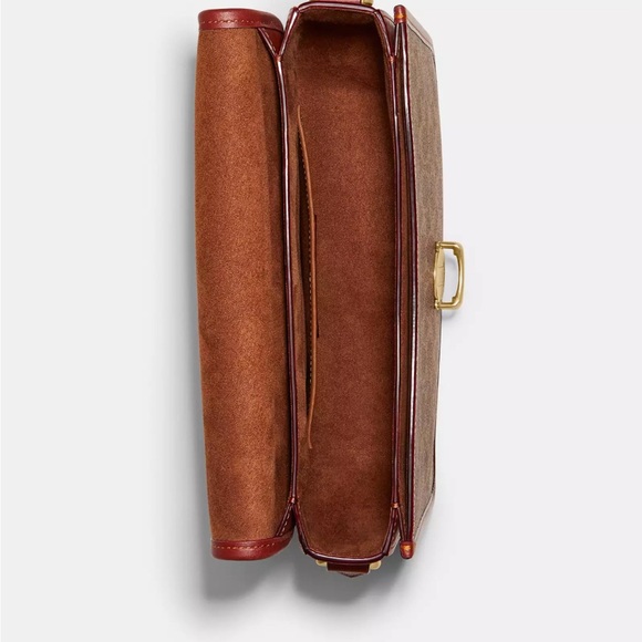 NWT Coach Studio Shoulder Bag in Signature Canvas - Picture 6 of 10